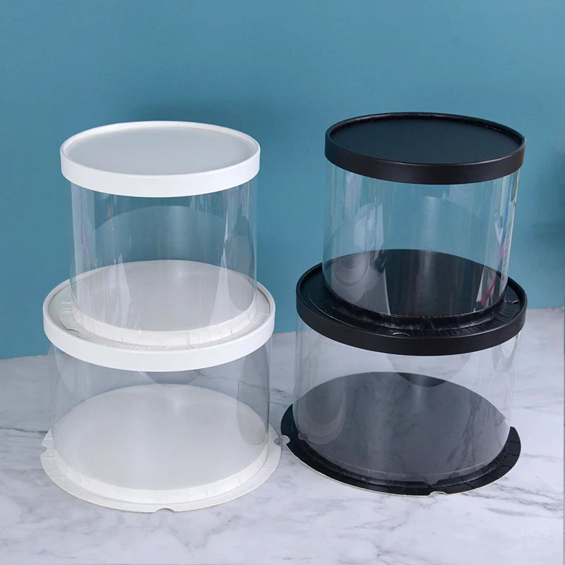 4/6inch PVC Clear Cake Boxes