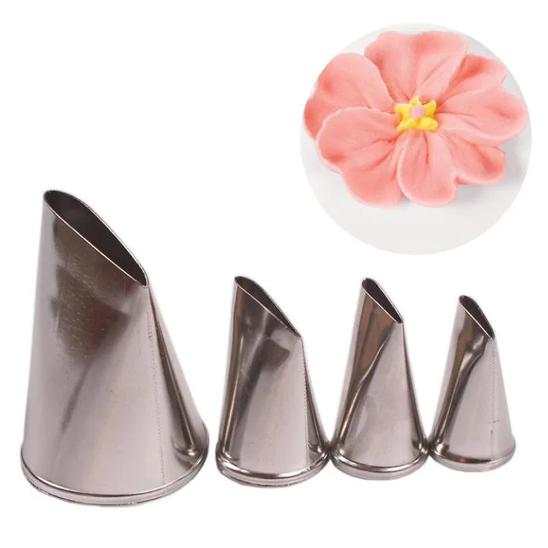 4pcs/set Austin Rose Petals Nozzles