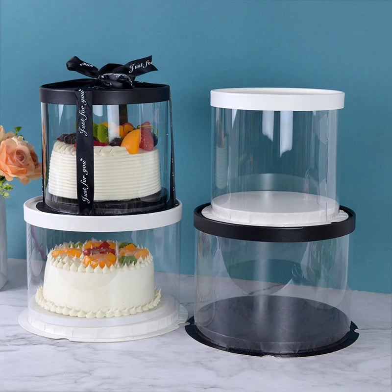 4/6inch PVC Clear Cake Boxes