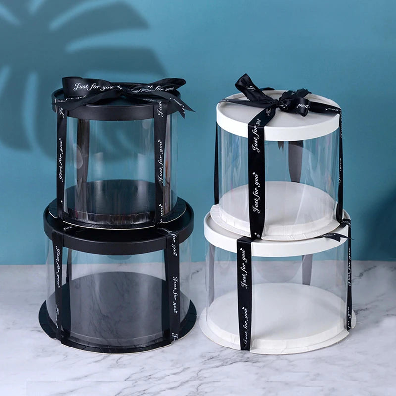 4/6inch PVC Clear Cake Boxes