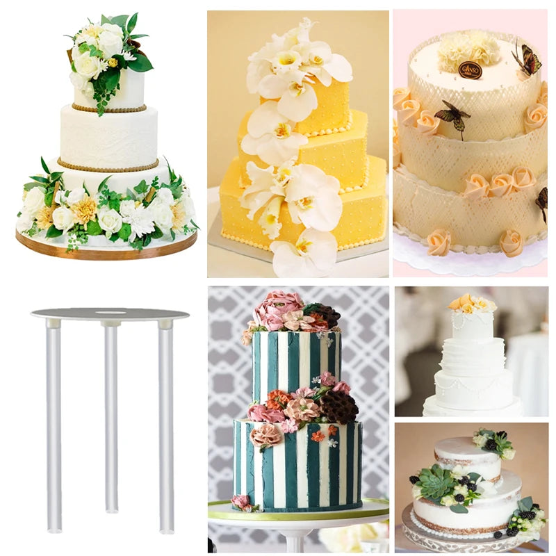 Cake layer support frame