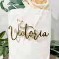 Acrylic Name Sign Cake Topper