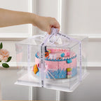 Clear Plastic Cake & Dessert Storage Box