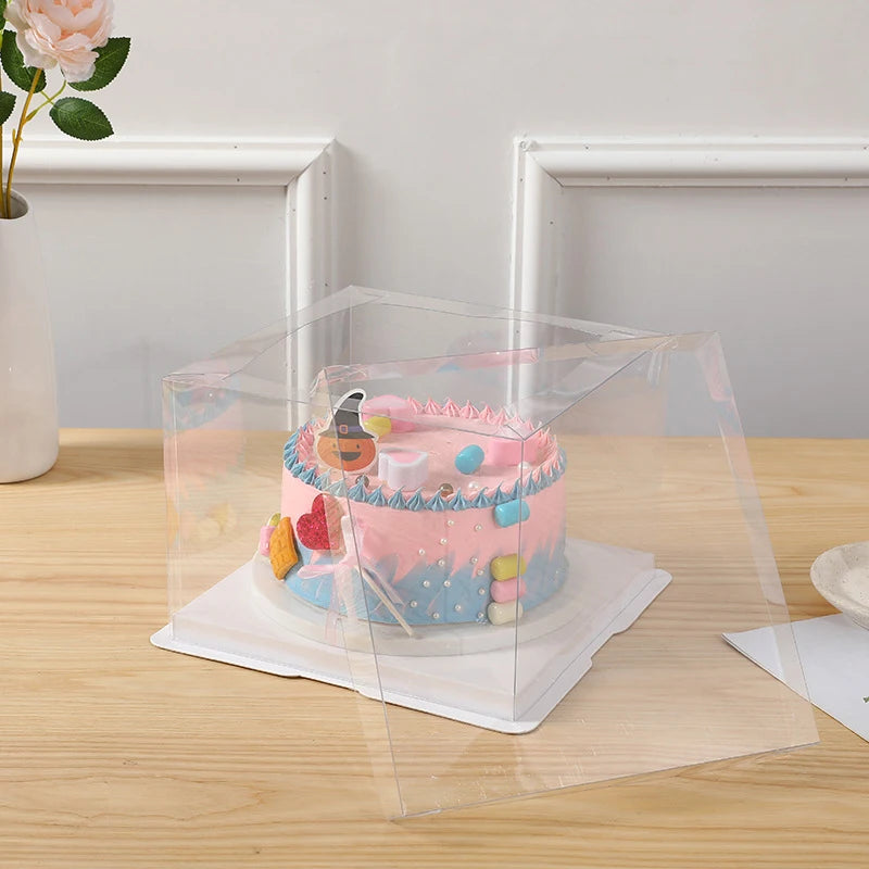 Clear Plastic Cake & Dessert Storage Box