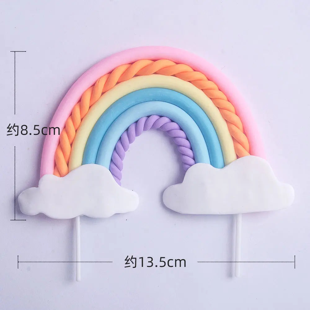 Rainbow Unicorn Cake Decoration