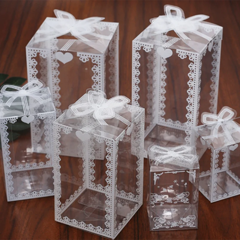 Transparent Cake Box