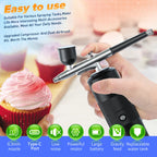 Airbrush Kit for Painting Cake