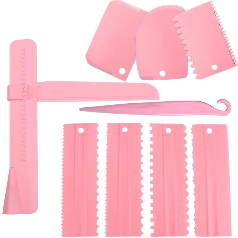 4/9pcs/set cake smoothing Spatula
