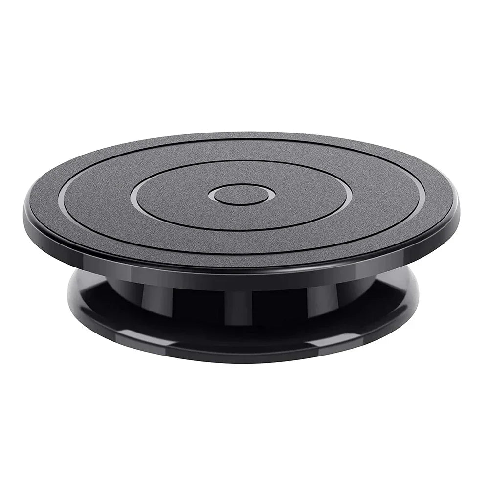 Cake Turntable with 2 Spatula and Scraper