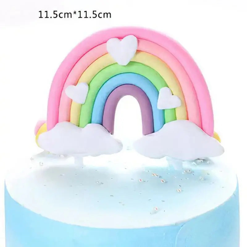 Rainbow Unicorn Cake Decoration