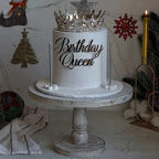Cake Topper Acrylic for Girls Birthday Party