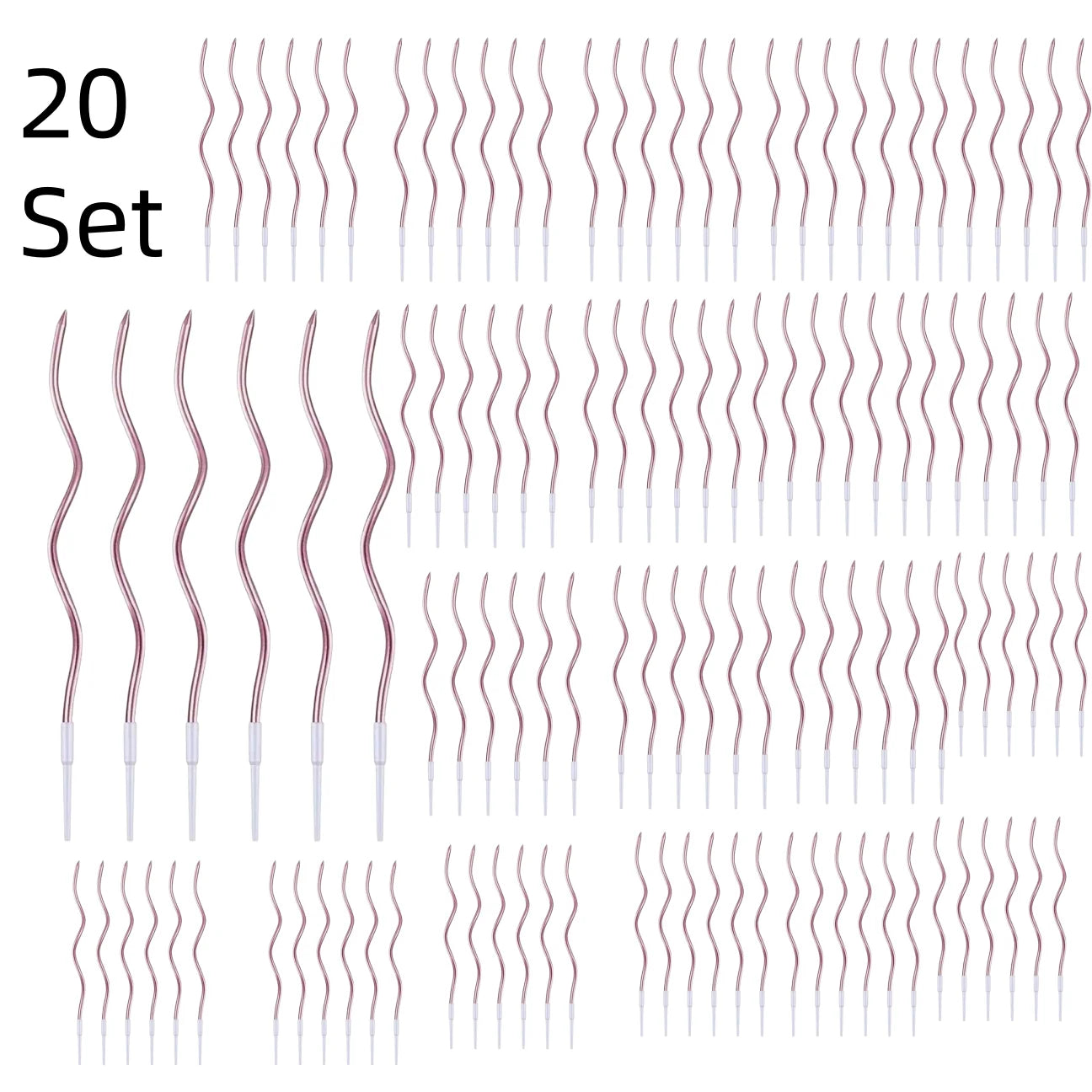 Long Thin Cake Candles