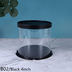 4/6inch PVC Clear Cake Boxes