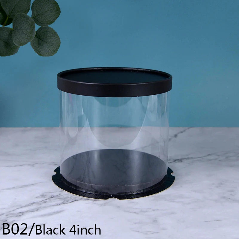 4/6inch PVC Clear Cake Boxes