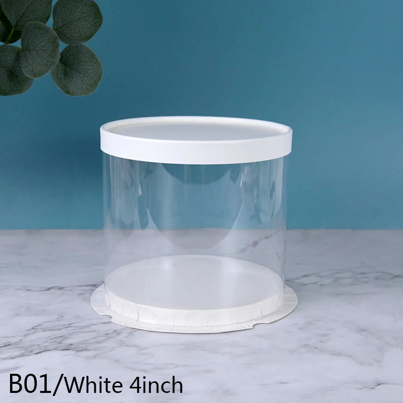4/6inch PVC Clear Cake Boxes