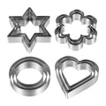 12Pcs Mini Cookie Cutters Set