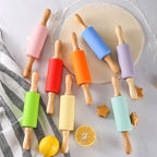 3pcs 23cm Mini Silicone Rolling Pin