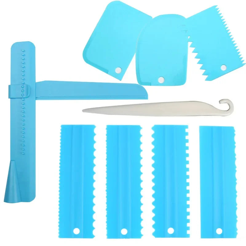 4/9pcs/set cake smoothing Spatula