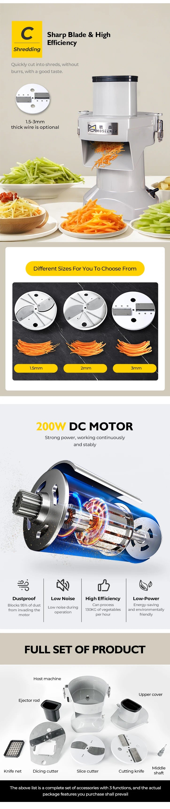 Electric Vegetable Cutter Machine