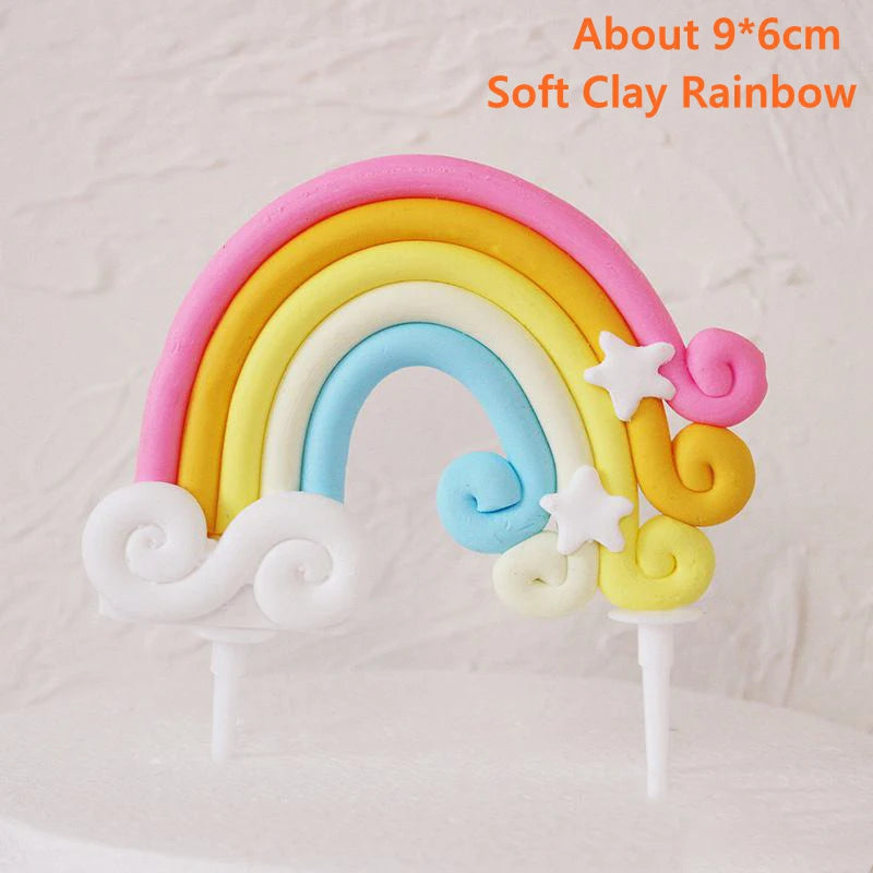 Rainbow Unicorn Cake Decoration