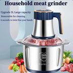 5L Electric Meat Grinders Vegetable Slicer