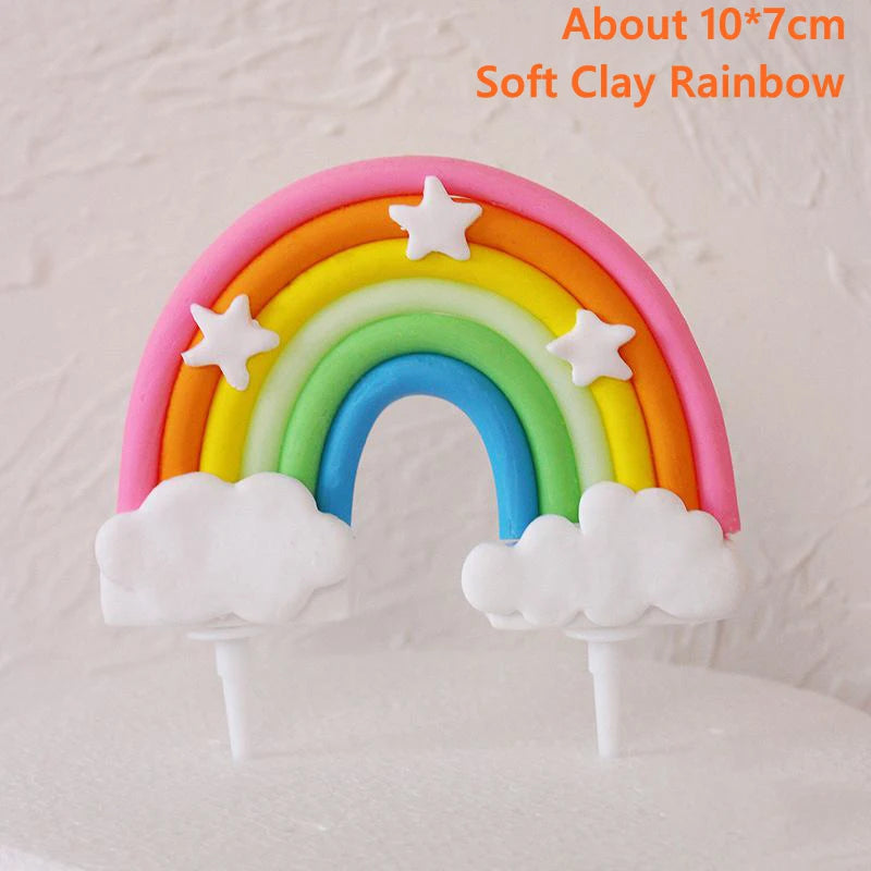Rainbow Unicorn Cake Decoration
