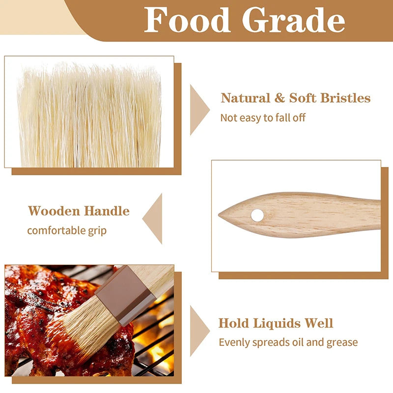 1/2PCS Oil Baking Brush