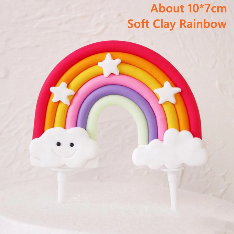 Rainbow Unicorn Cake Decoration