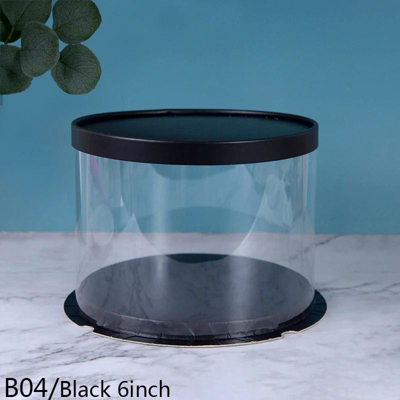 4/6inch PVC Clear Cake Boxes