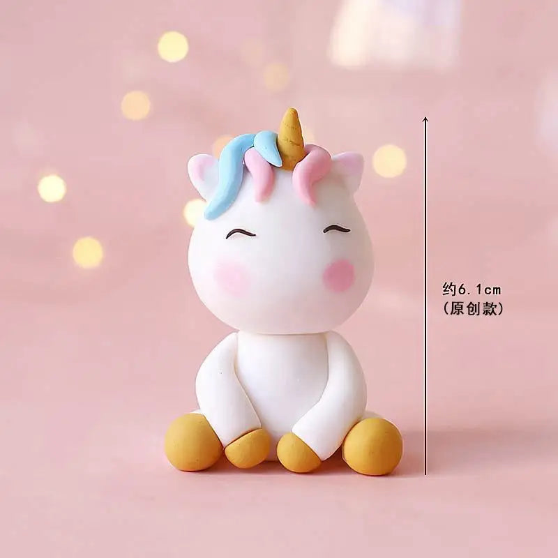 Rainbow Unicorn Cake Decoration