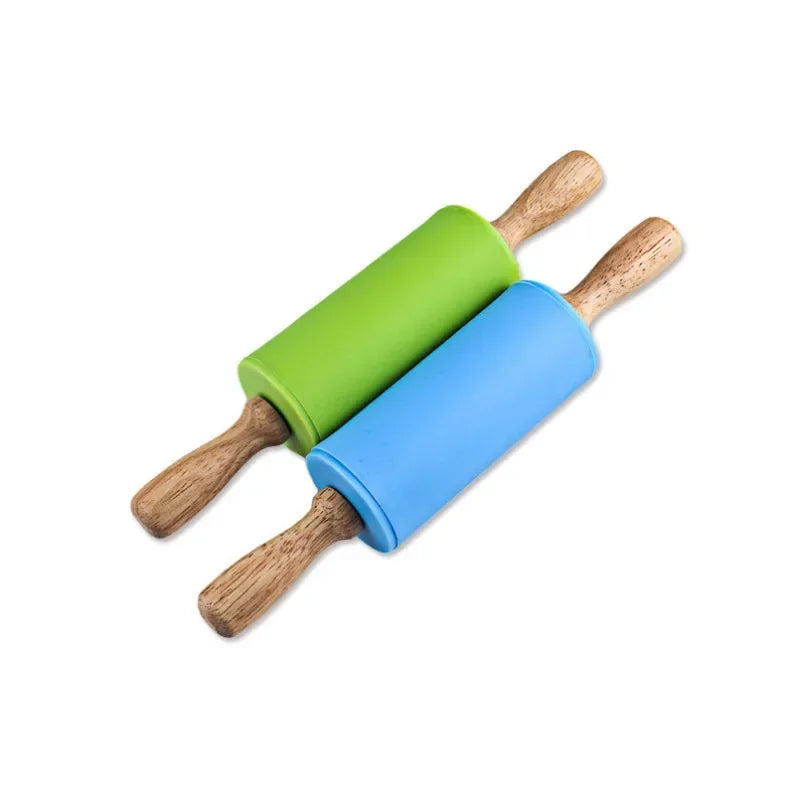 3pcs 23cm Mini Silicone Rolling Pin
