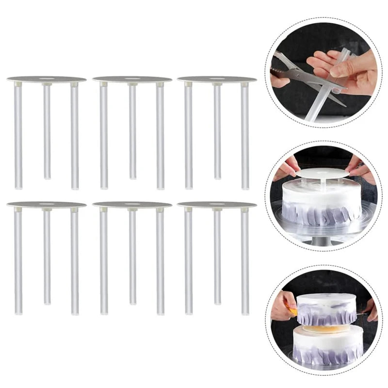Cake layer support frame