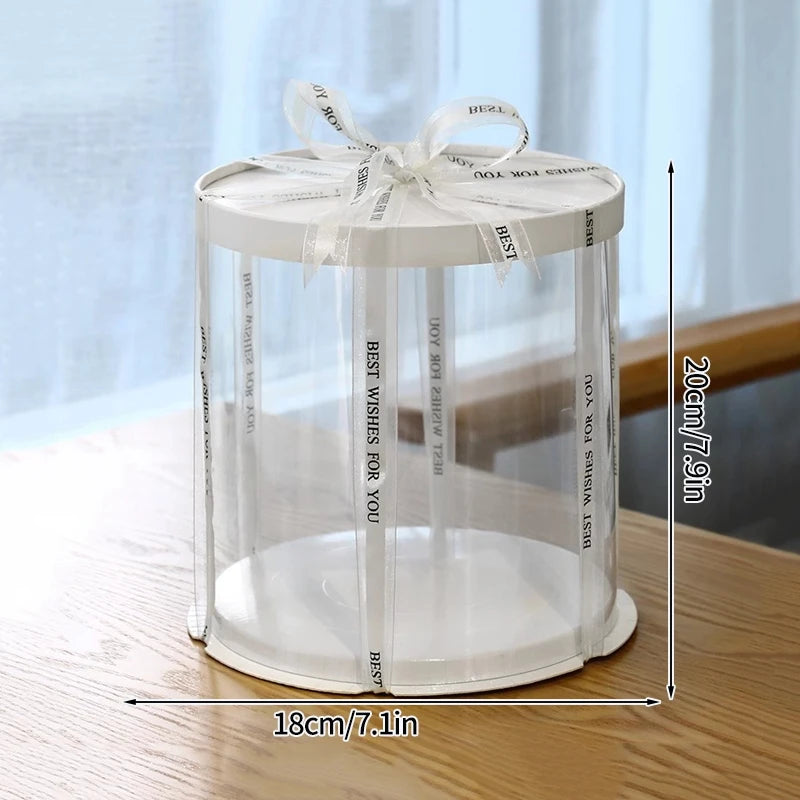 Clear Plastic Cake & Dessert Storage Box