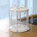 Clear Plastic Cake & Dessert Storage Box