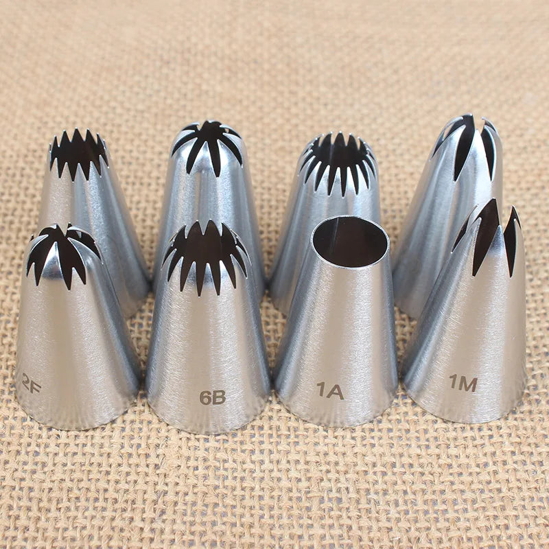 8pcs Piping Nozzles Set