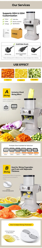 Electric Vegetable Cutter Machine
