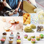 100PCS Disposable Pastry Bags