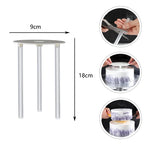 Cake layer support frame