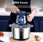 5L Electric Meat Grinders Vegetable Slicer