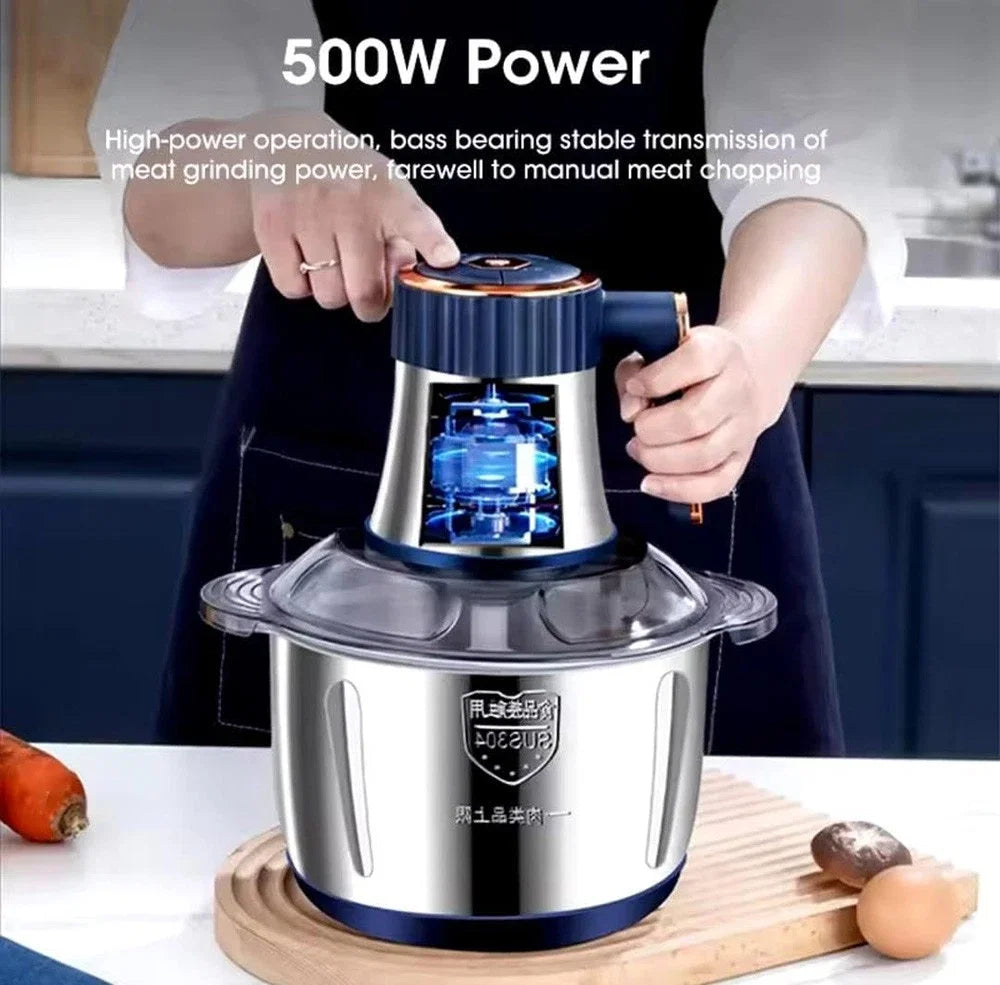 5L Electric Meat Grinders Vegetable Slicer