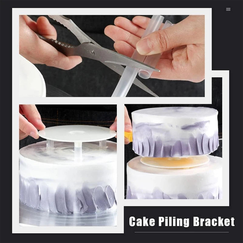 Cake layer support frame