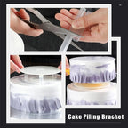 Cake layer support frame