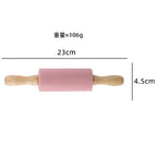 3pcs 23cm Mini Silicone Rolling Pin