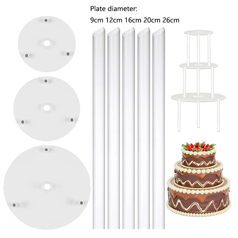 Cake layer support frame