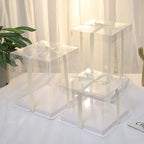 Clear Plastic Cake & Dessert Storage Box