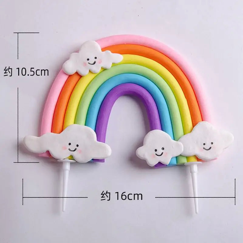 Rainbow Unicorn Cake Decoration