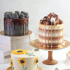 2pcs Acrylic Cake Scraper Set