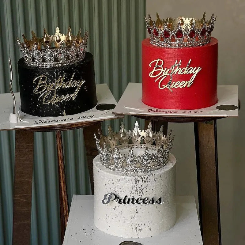 Cake Topper Acrylic for Girls Birthday Party