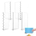 2pcs Acrylic Cake Scraper Set