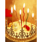 Long Thin Cake Candles